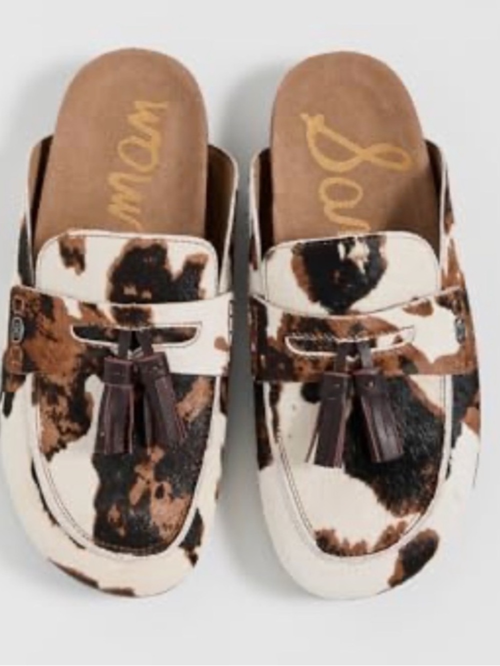 NWT Sam Edelman Astrid Tassel
Mules Color Brown Multi Sz 8,5 (no original box) - Picture 8 of 12